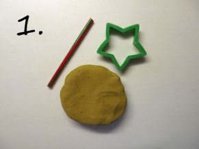 Making clay stars